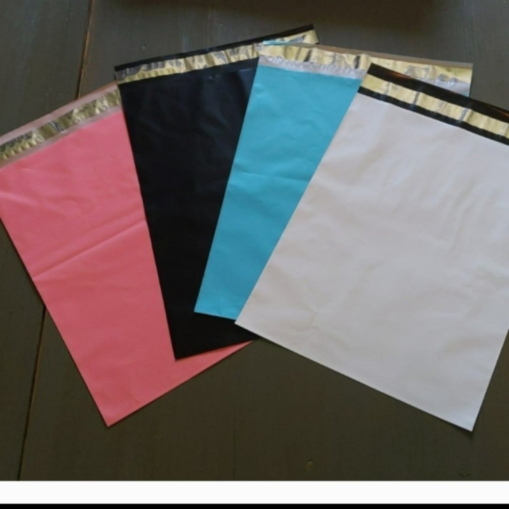 Poly Mailers Multi Color 10" x 13" -  25 pieces